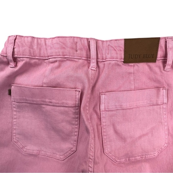 NWT Judy Blue Women’s High Waisted Light Pink Jogger In Size 7/28 - Picture 7 of 9